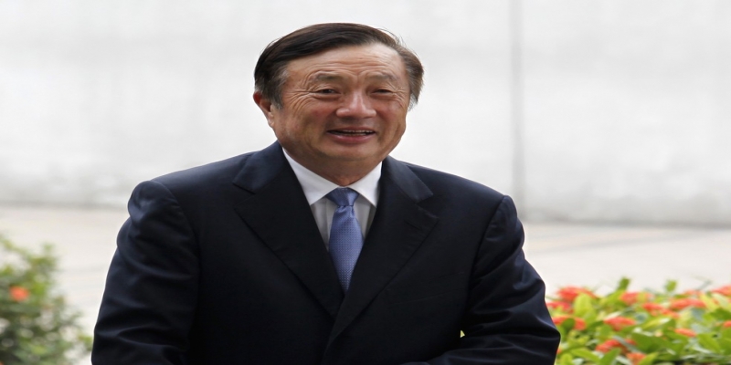 Fundador da empresa, Ren Zhengfei esteve envolvido com o Partido Comunista — Foto: REUTERS/Bobby Yip