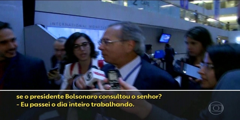 ‘Não tenho informação suficiente’, diz Paulo Guedes sobre veto de Bolsonaro ao reajuste do