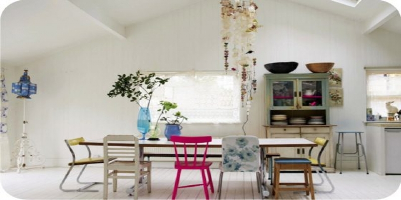cadeiras diferentes na cozinha blog da arquitetura