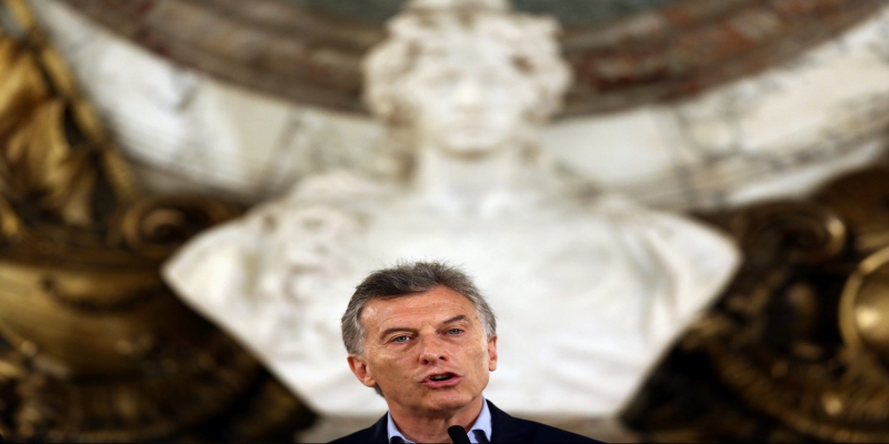 Mauricio Macri, presidente da Argentina