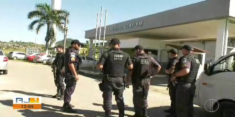 Ministério Público faz operação no Presídio Diomedes Vinhosa Muniz, em Itaperuna