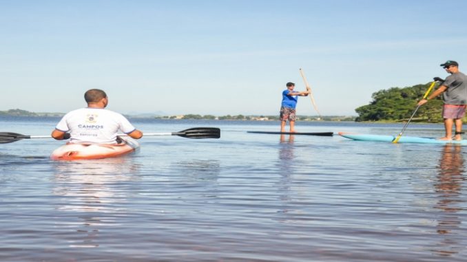 Projeto em Lagoa de Cima, em Campos, RJ, vai oferecer aulas de canoa, stand up e caiaque 