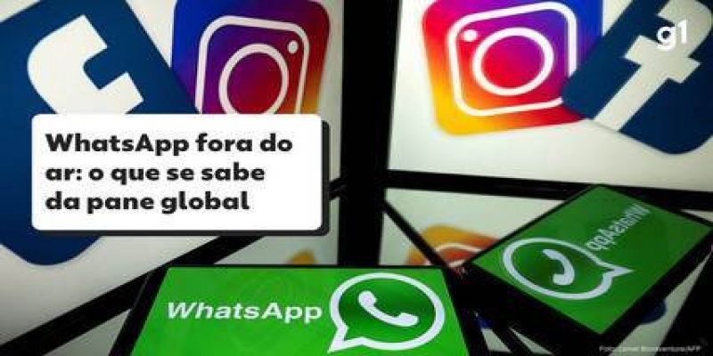 WhatsApp fora do ar: o que se sabe e o que falta esclarecer sobre a pane global