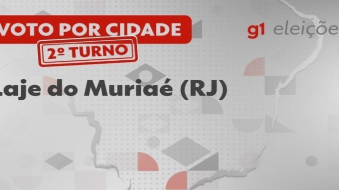 Eleições em Laje do Muriaé (RJ): Veja como foi a votação no 2º turno 