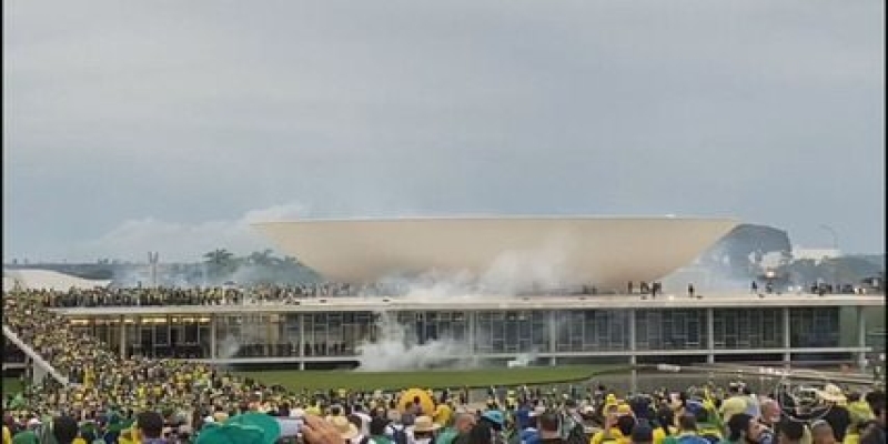 Terrorismo em Brasília: Fantástico refaz a cronologia da barbárie dos atos golpistas de domingo (8)