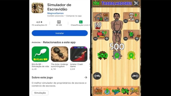 Educafro move ação contra Google por 'Simulador de Escravidão'; associação pede R$100 milhões de indenização 
