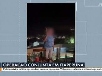 VÍDEO: homem é preso após atirar para o alto ao comemorar noivado com adolescente em Itaperuna