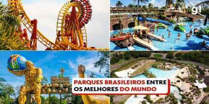 Brasil tem 4 parques na frente da Disney em ranking do Tripadvisor