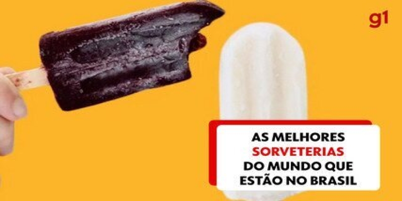 Brasil tem duas das melhores sorveterias do mundo, segundo atlas gastronômico