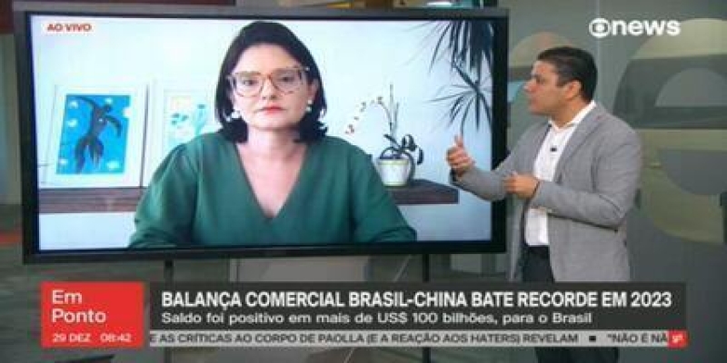 Balança comercial Brasil China bate recorde em 2023