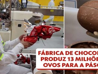 Maior fábrica de chocolates de América Latina produz 13 milhões de ovos e já está pronta para a Páscoa
