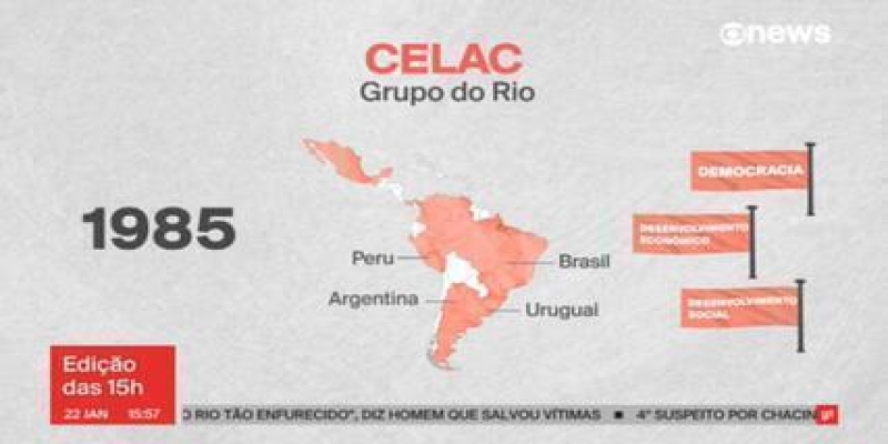 Celac: entenda o que é o bloco de países que o Brasil voltou a integrar