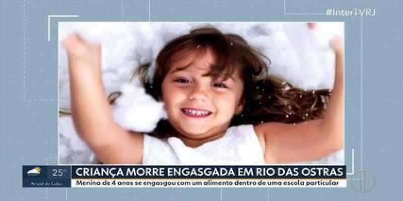 Criança morre engasgada em escola particular em Rio das Ostras