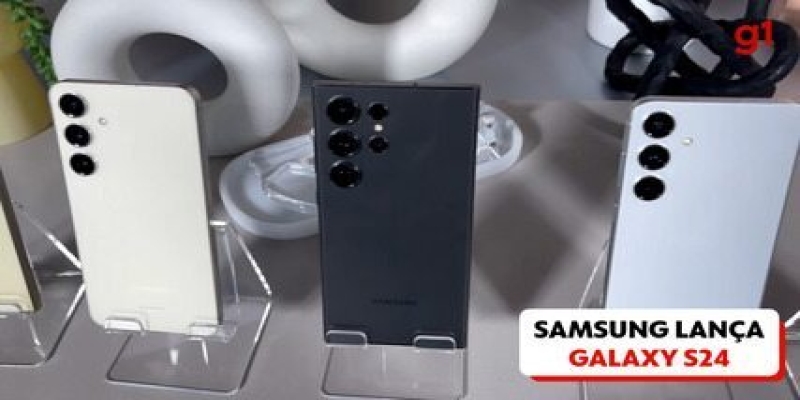 Samsung lança Galaxy S24 em três versões