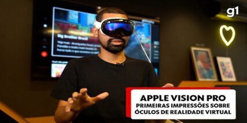 Apple Vision Pro: veja primeiras impressões sobre óculos de realidade virtual
