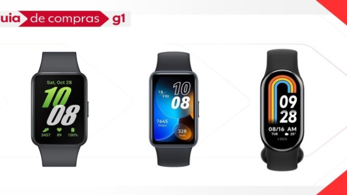 Smartband: g1 testa 3 pulseiras que são quase um relógio inteligente 