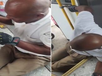 Cadeirante se arrasta pelo chão para descer de ônibus com elevador quebrado em Campos; VÍDEO